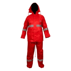 impermeable de 2 piezas con reflejante